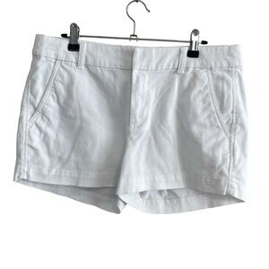 GAP Girlfriend Short 3" Textured White - Size 6